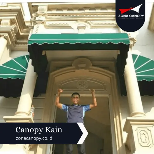 Canopy Kain Teras Rumah pasar minggu